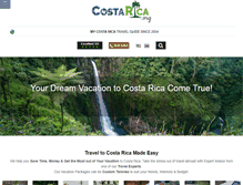 Tablet Screenshot of costarica.org