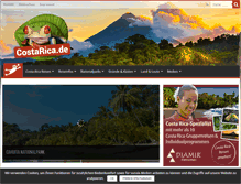Tablet Screenshot of costarica.de